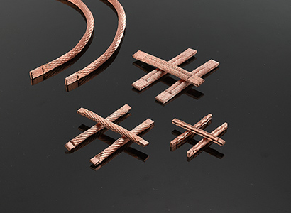 What is the difference between copper braided tape and copper stranded wire